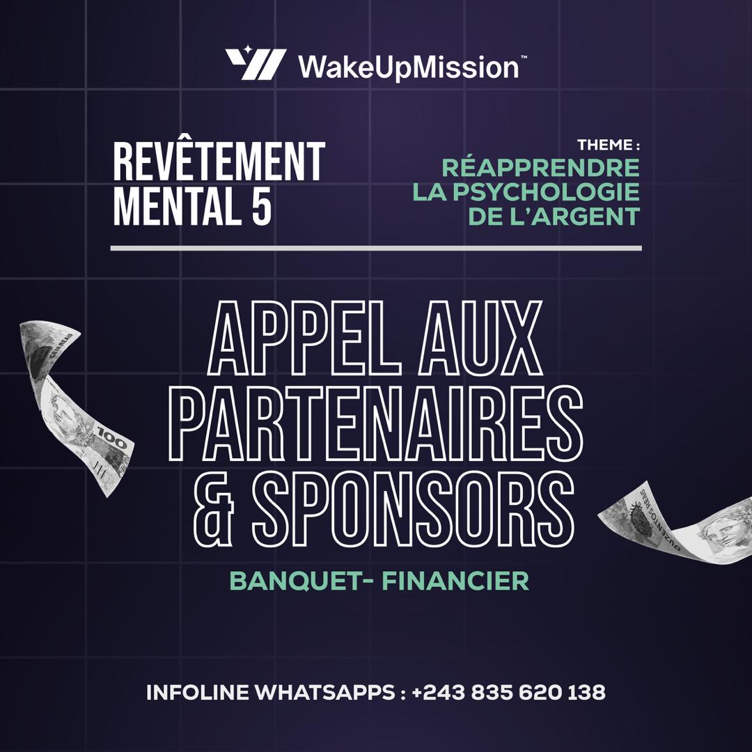 Appel aux partenaires et sponsors du Banquet financier RM5